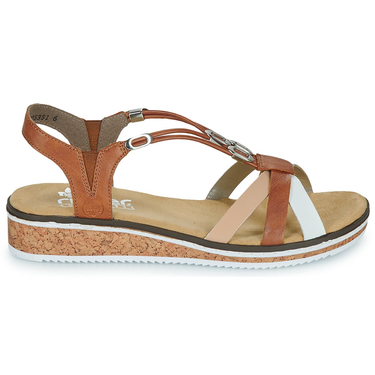 Women's Platforms Rieker Brown