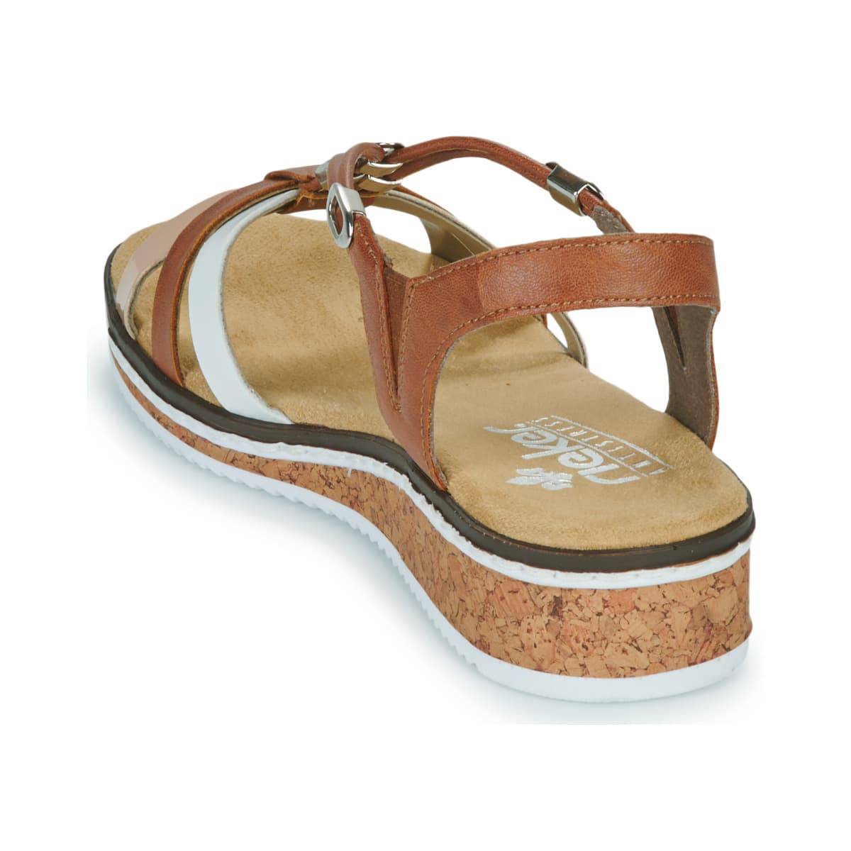 Women's Platforms Rieker Brown