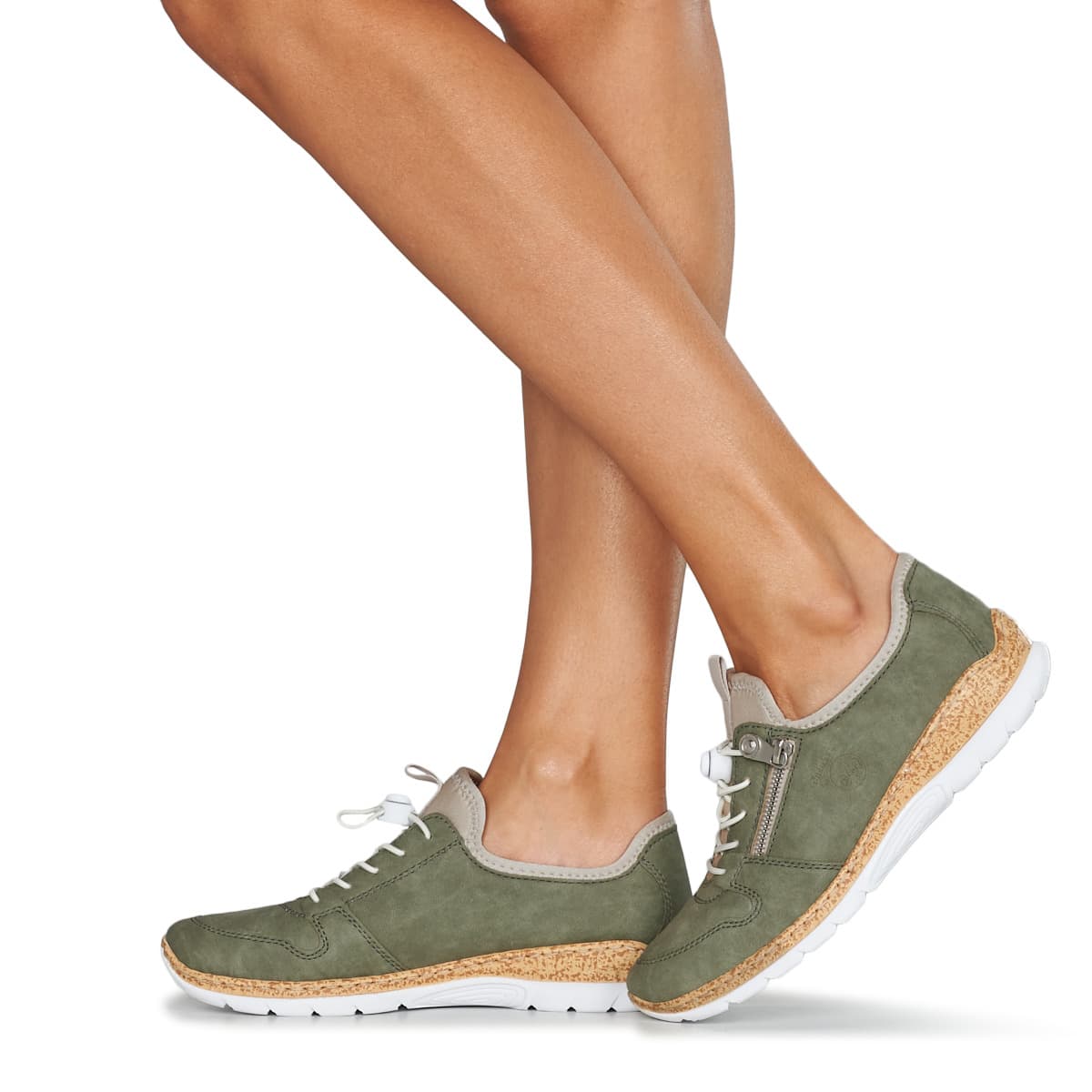 Women's Sneakers Rieker Green