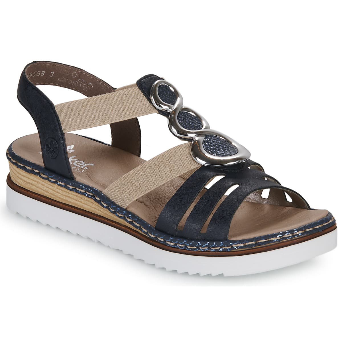 Women's Platforms Rieker Blue