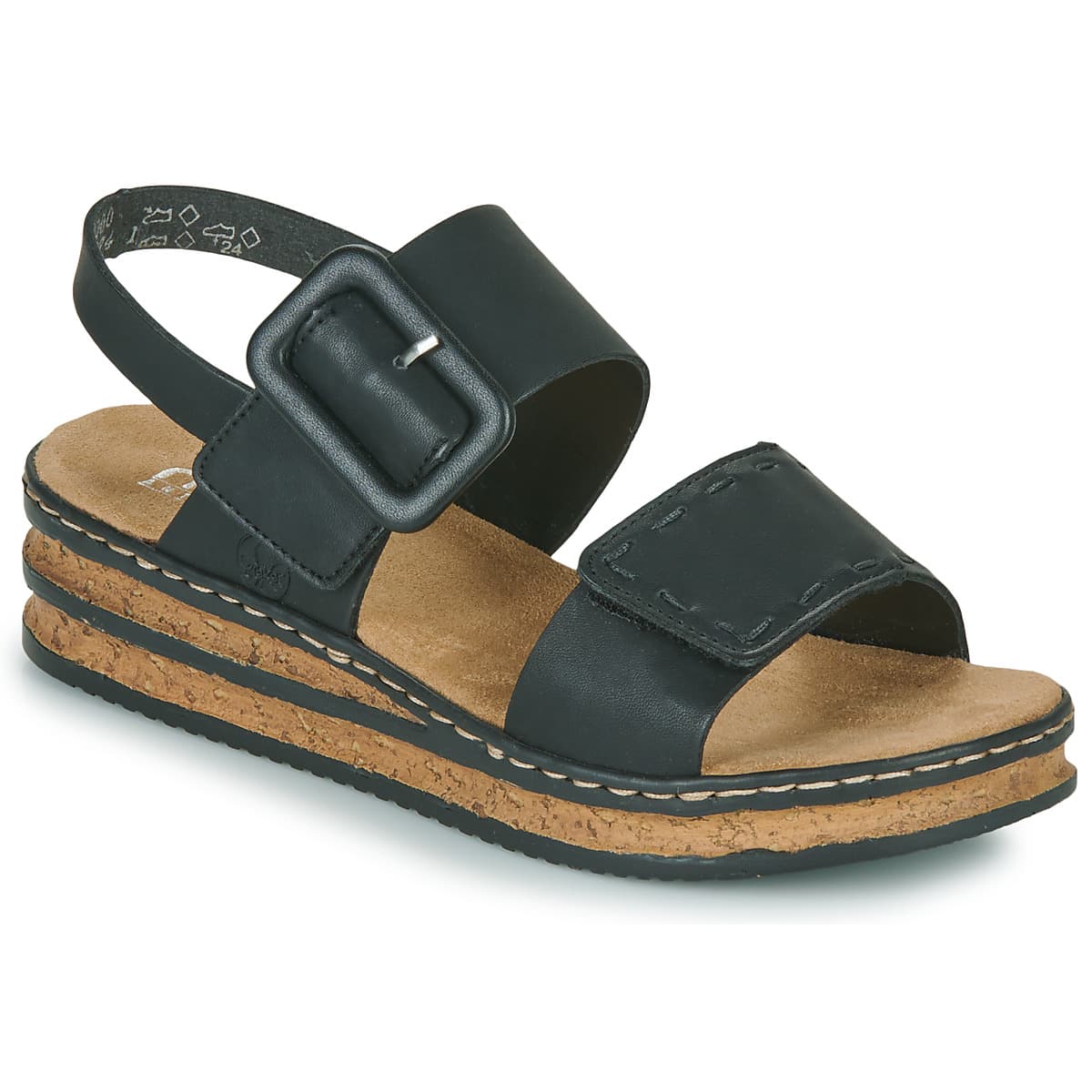 Σανδάλια με πλατφόρμα Rieker 62950-14