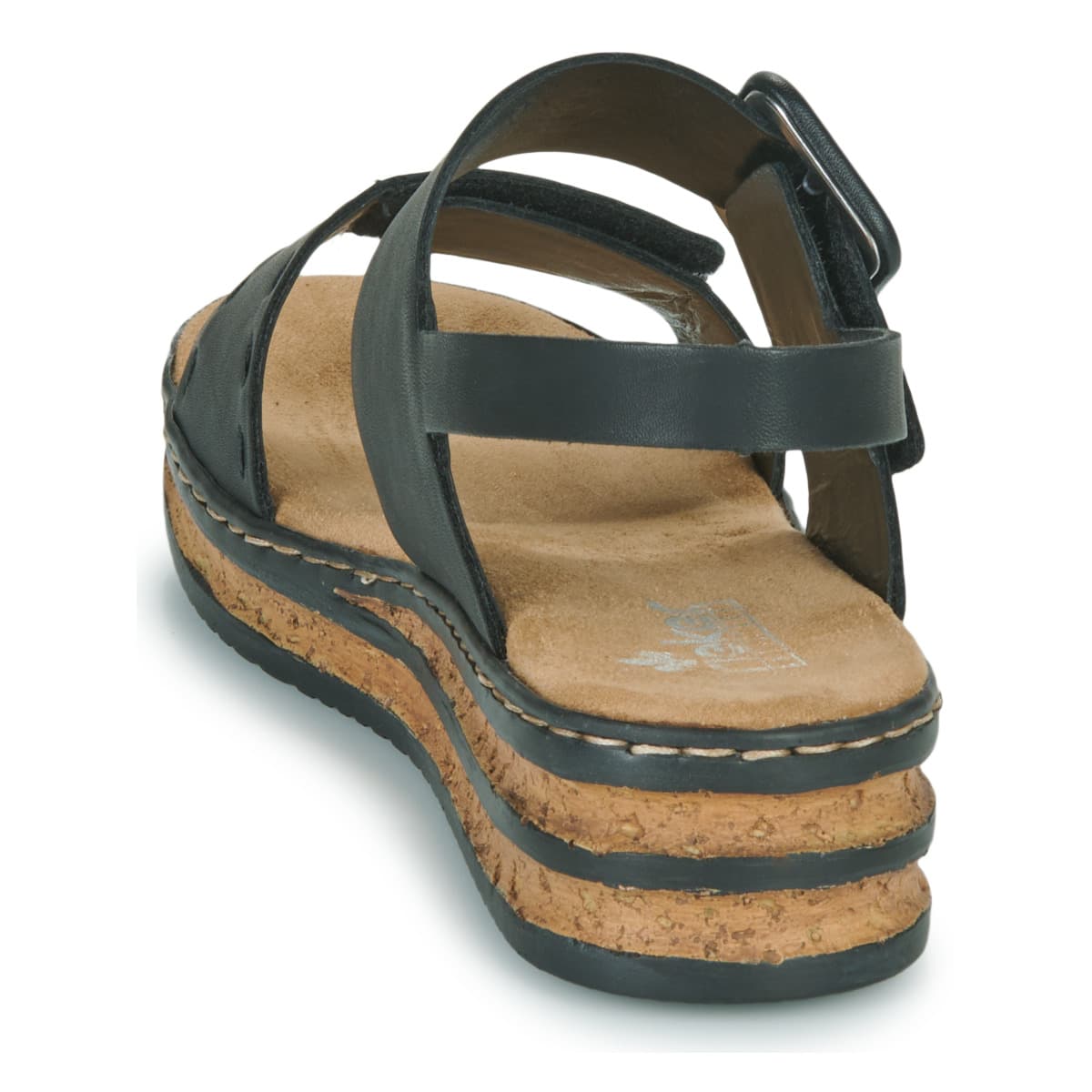 Women's Platforms Rieker Black