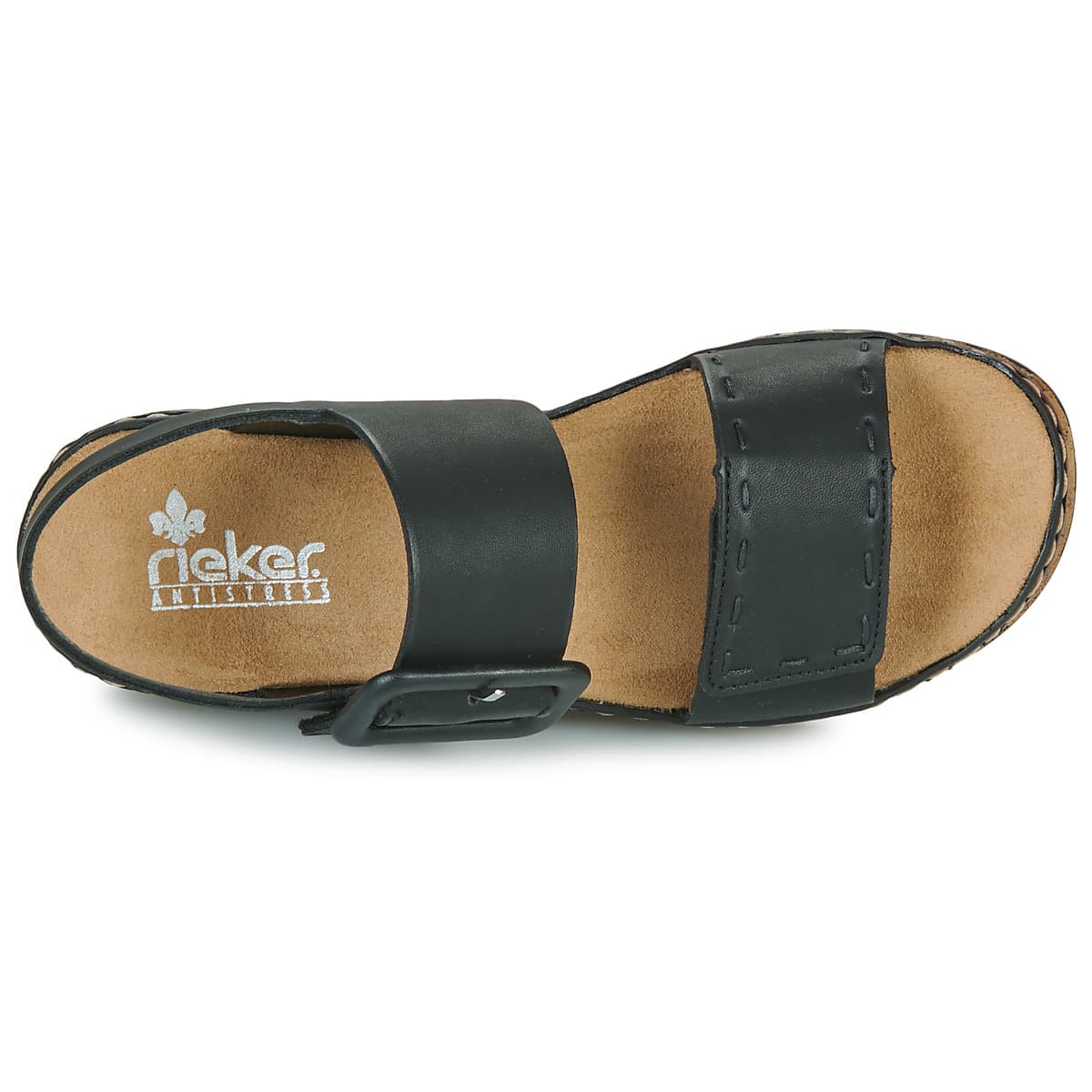 Women's Platforms Rieker Black