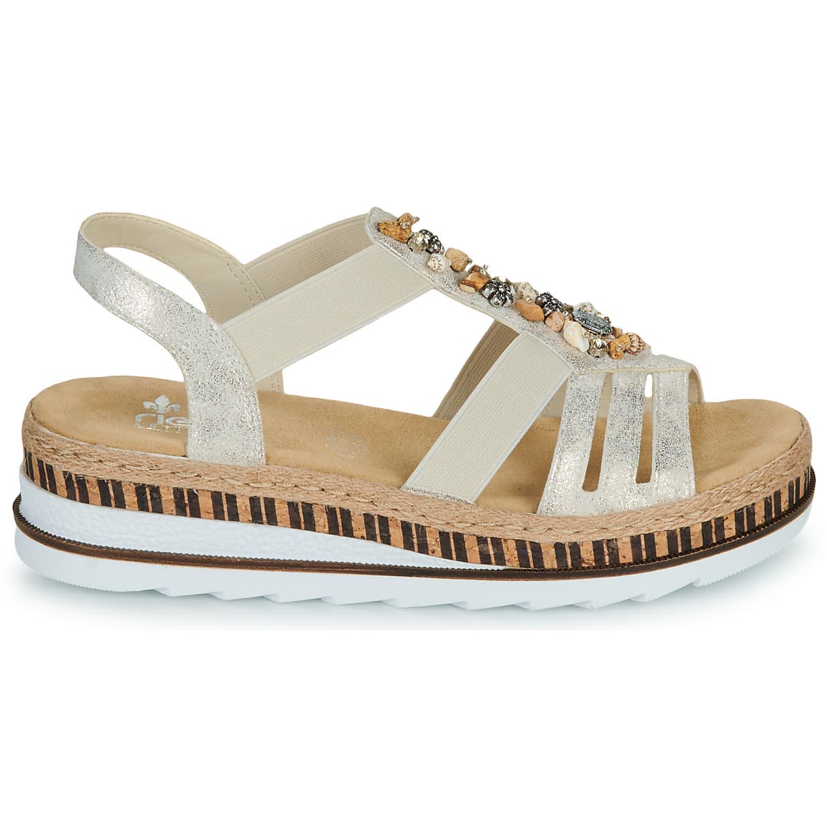 Women's Platforms Rieker Gold