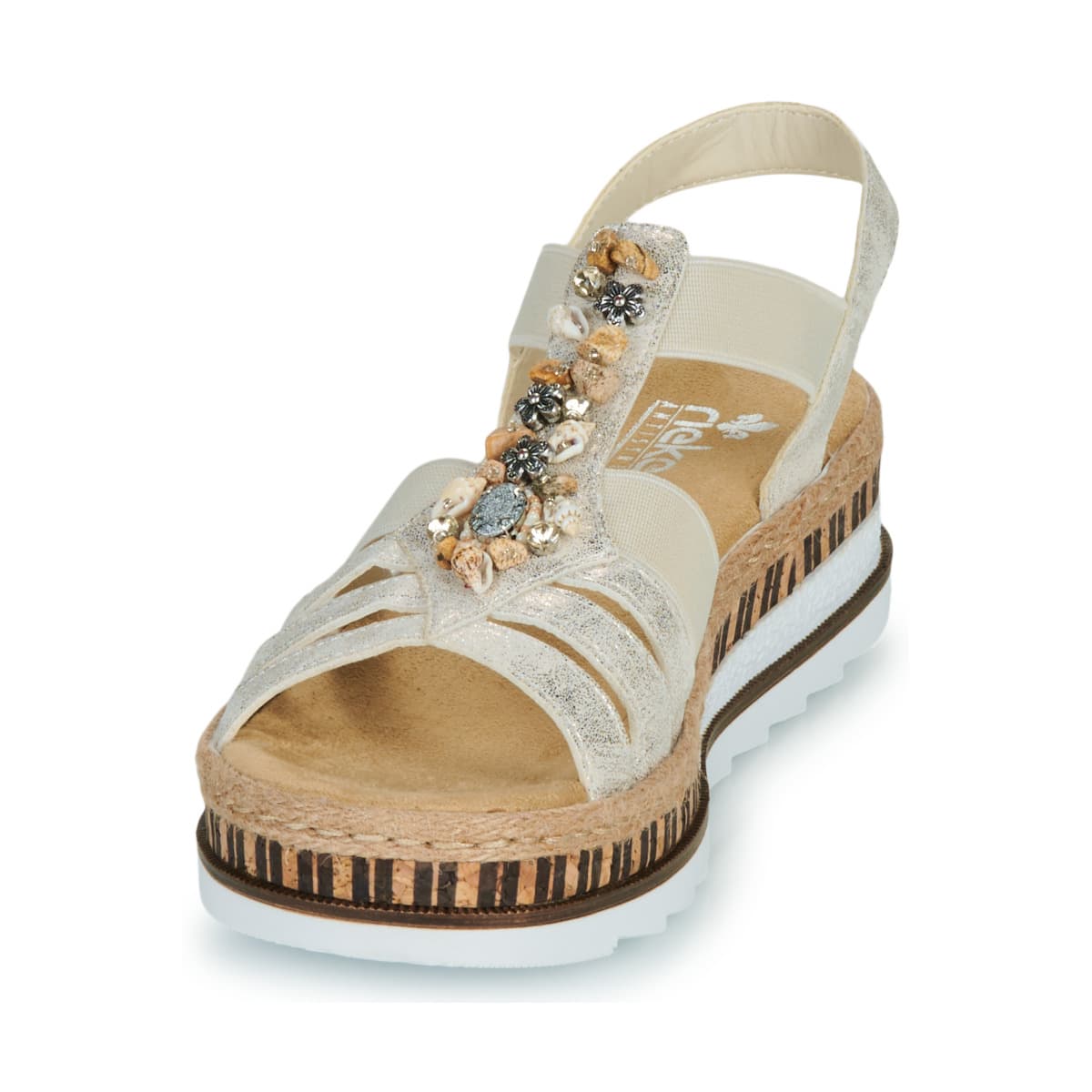 Women's Platforms Rieker Gold