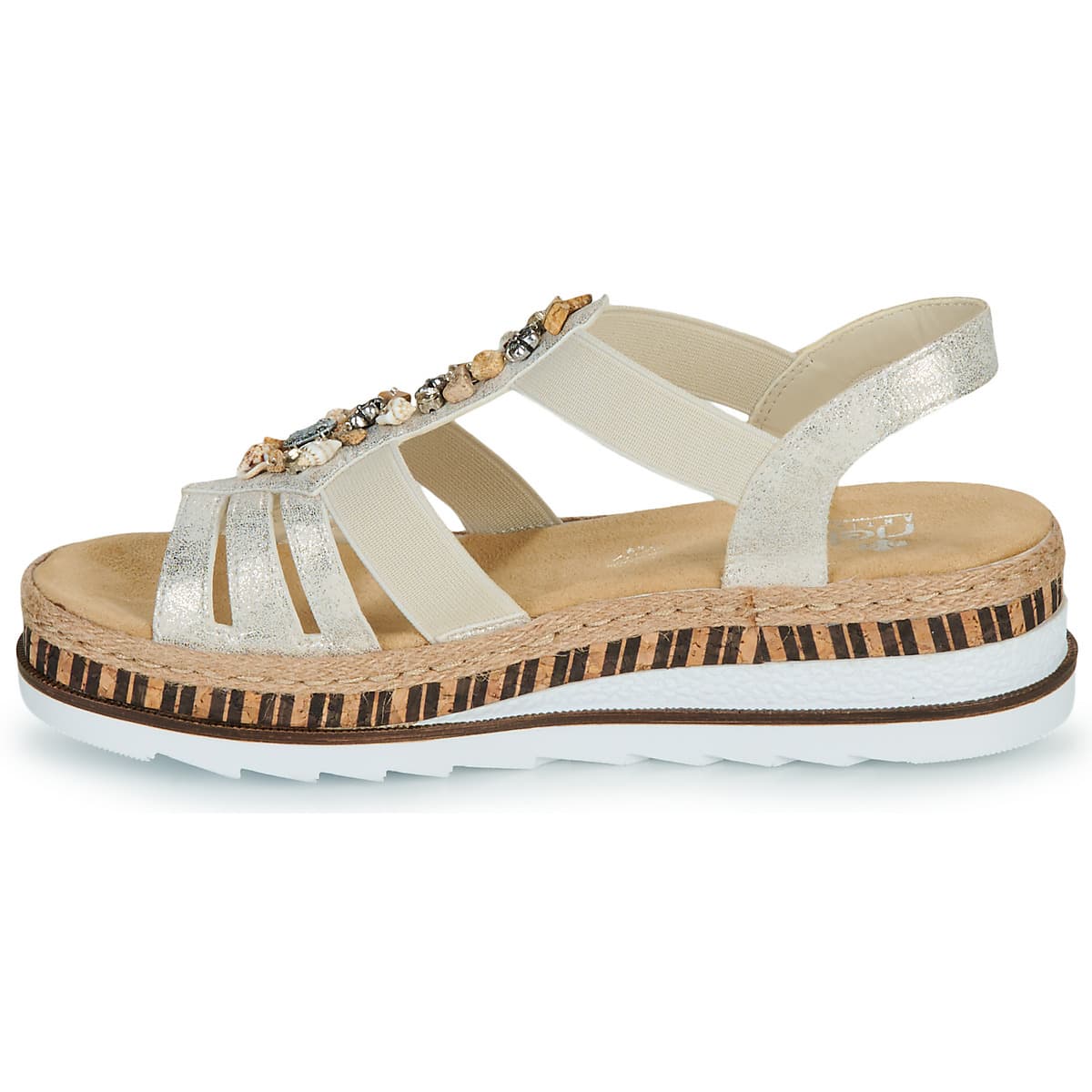 Women's Platforms Rieker Gold