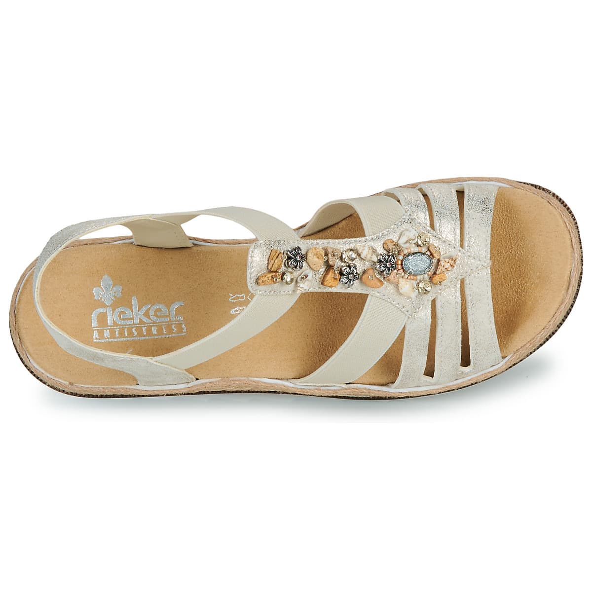 Women's Platforms Rieker Gold