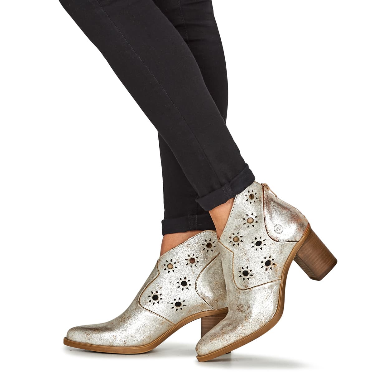 Women's Boots Casta Silver