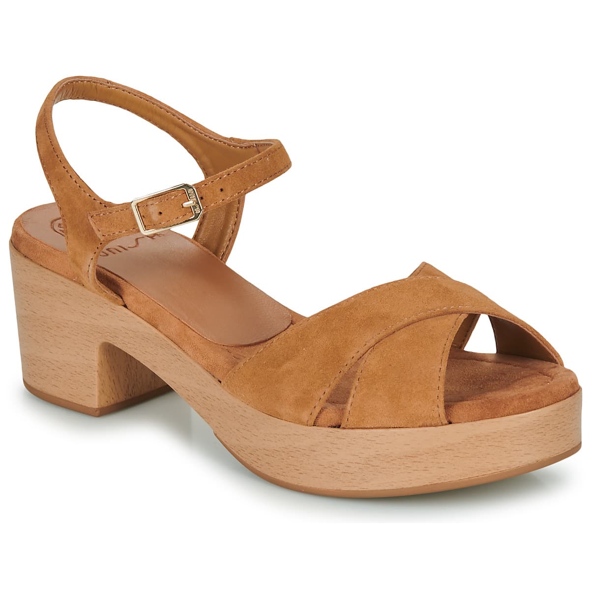 Women's Platforms Unisa Brown
