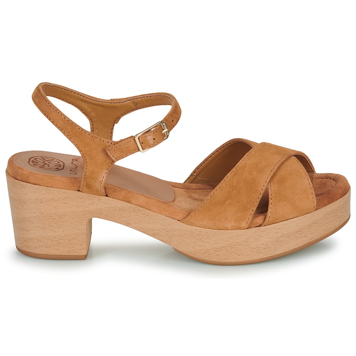 Women's Platforms Unisa Brown