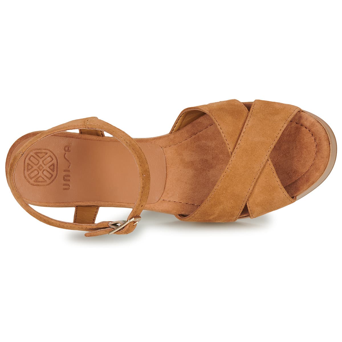 Women's Platforms Unisa Brown