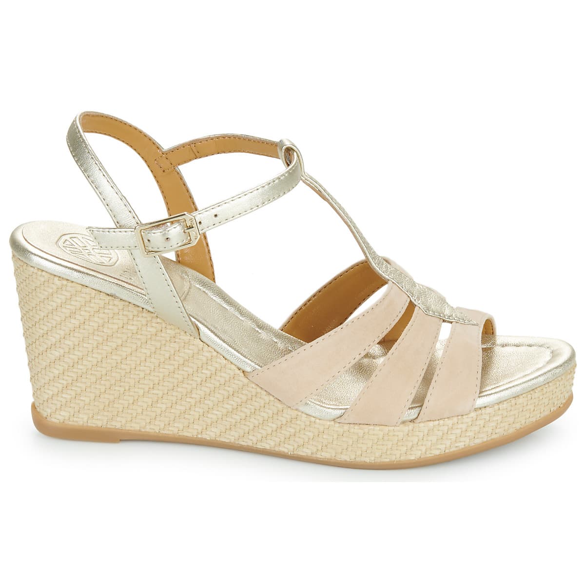 Women's Platforms Unisa Gold