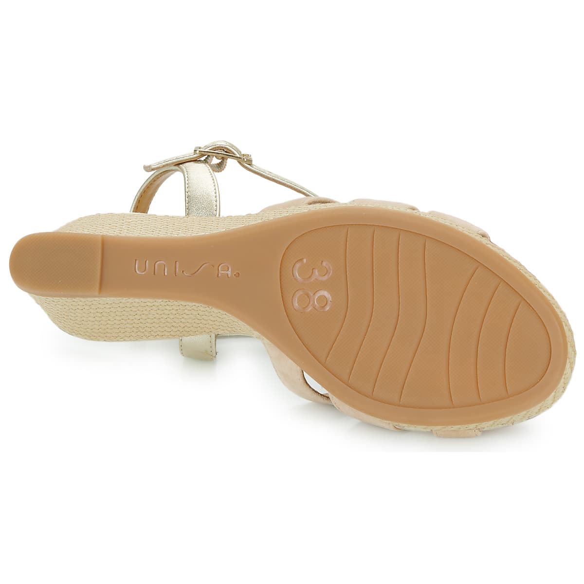 Women's Platforms Unisa Gold