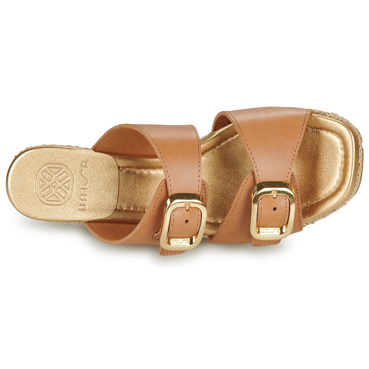 Women's Mules Unisa Brown
