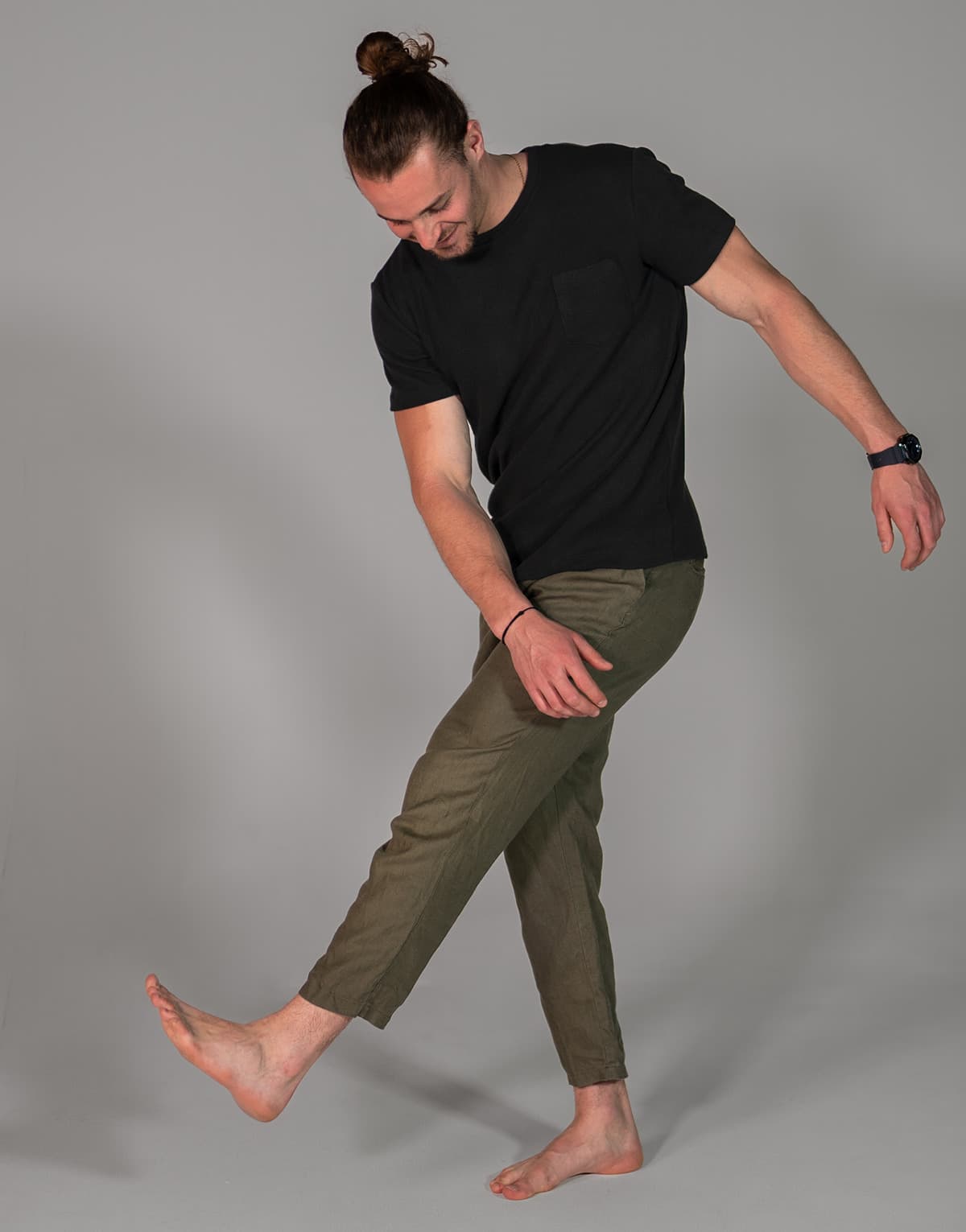 Men's T-Shirts THEAD. Black