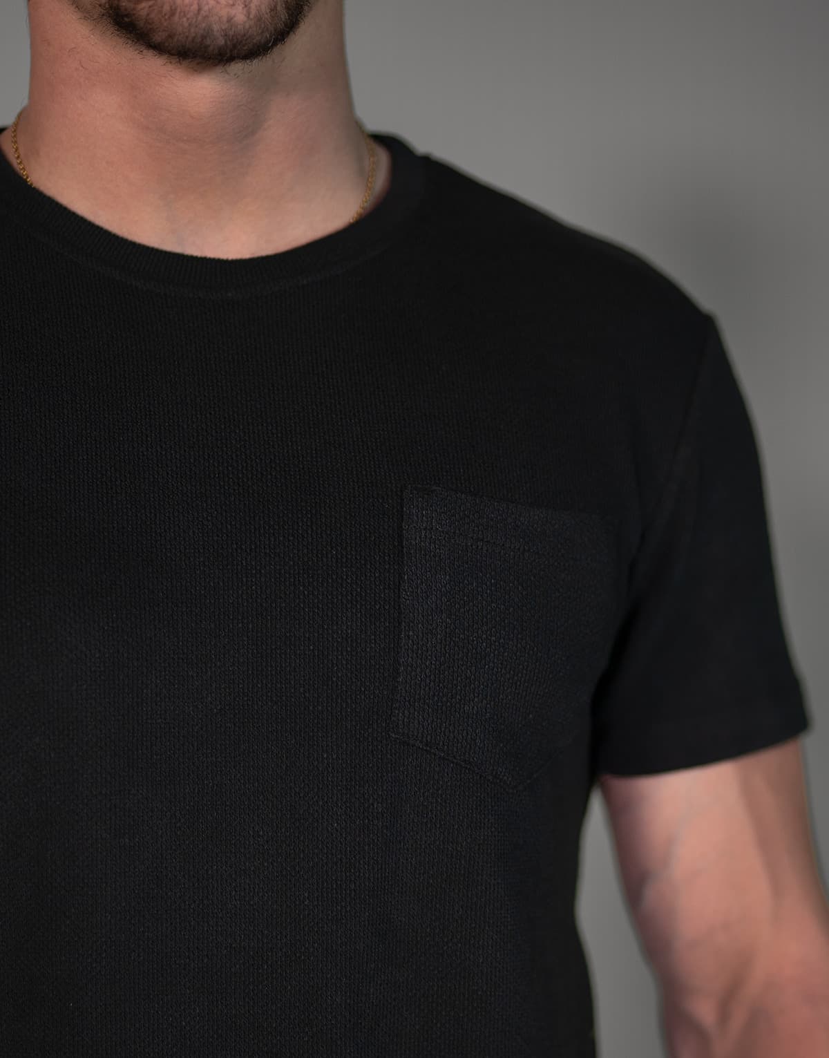 Men's T-Shirts THEAD. Black