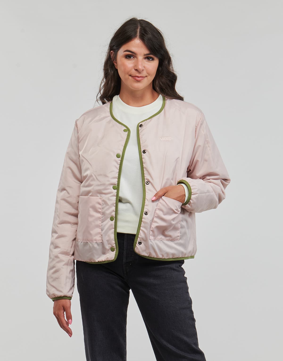 Women's Jackets Vans Khaki