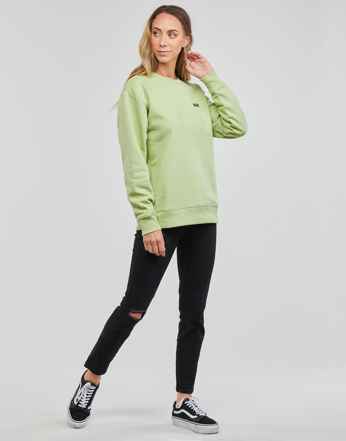Women's Sports T-Shirts Vans Green