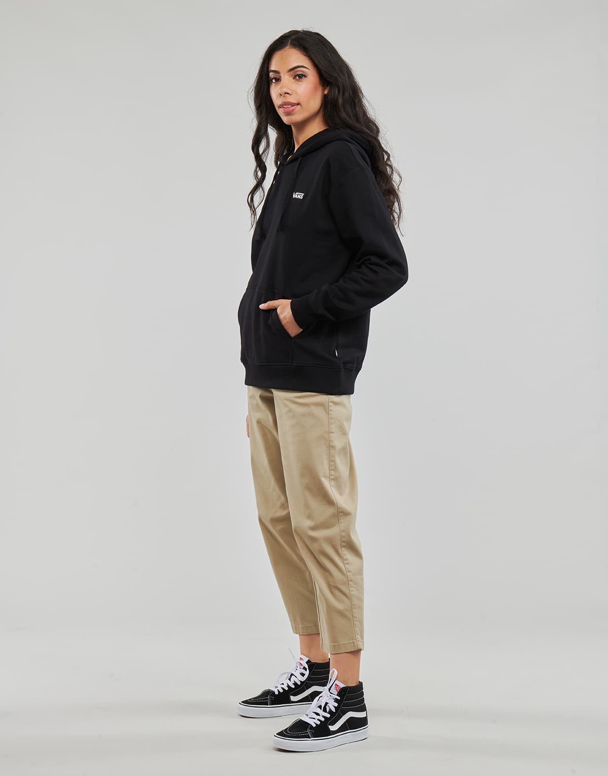Women's Sweatshirts Vans Black