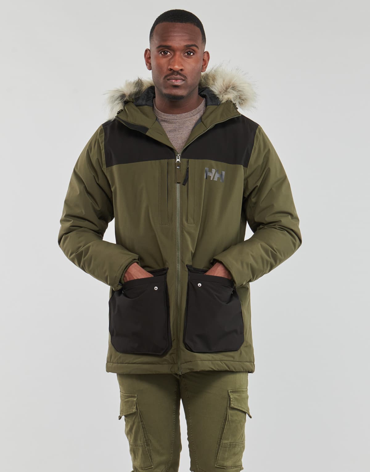 Men's Parkas Helly Hansen Khaki