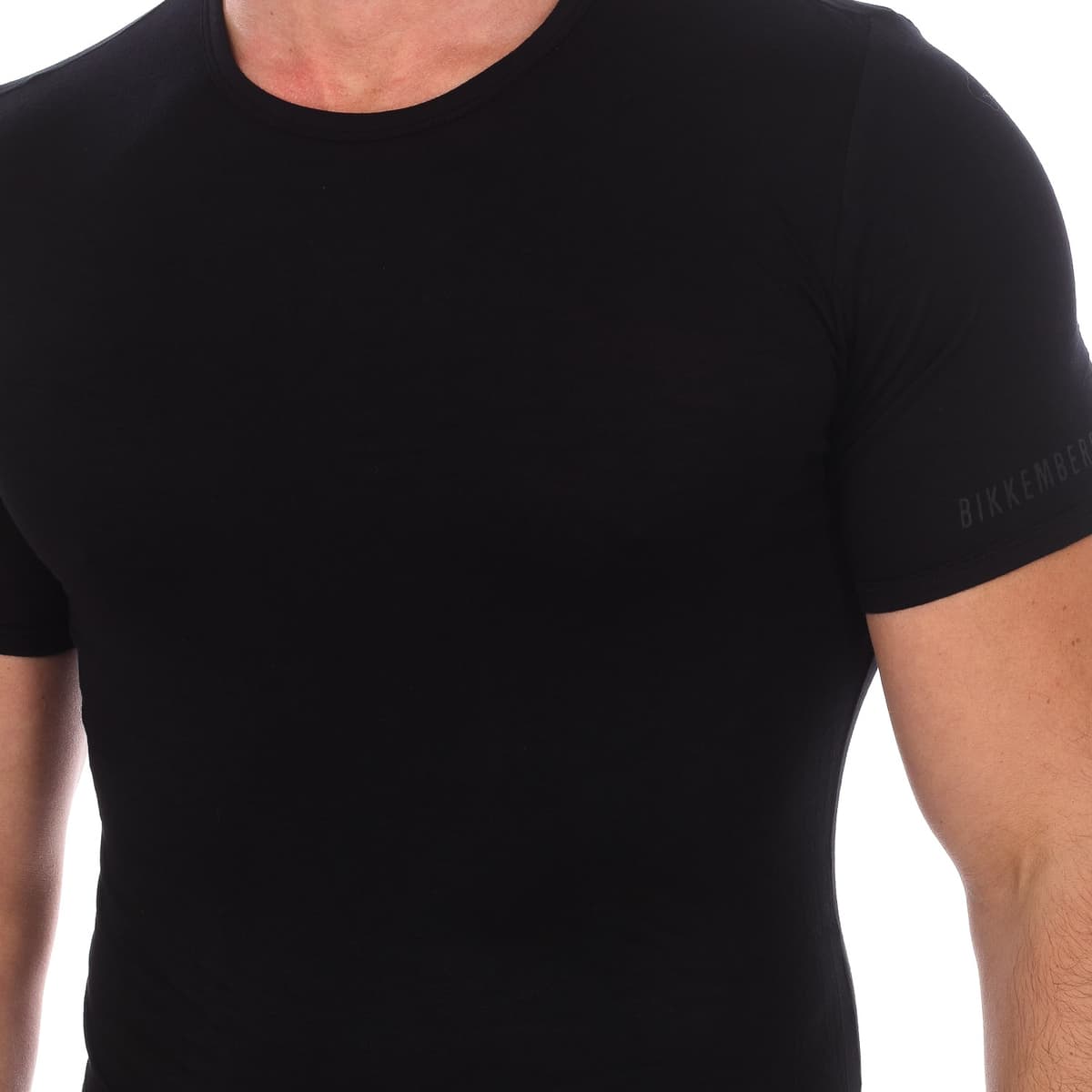 Men's T-Shirts Bikkembergs Black