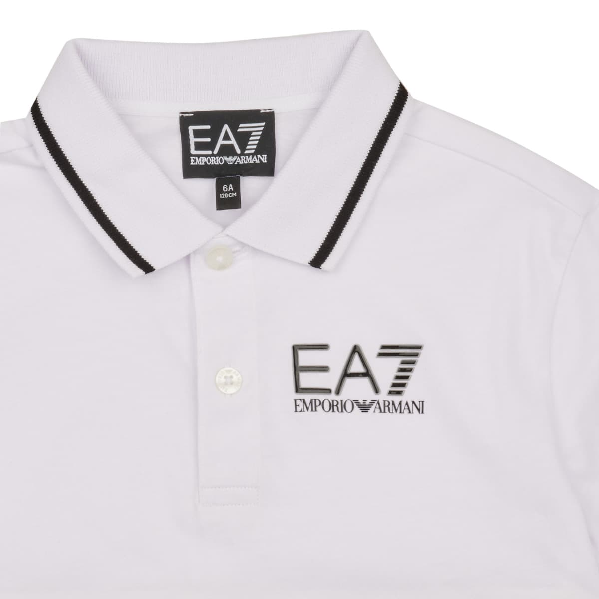 Boys' Polo Shirts EA7 White