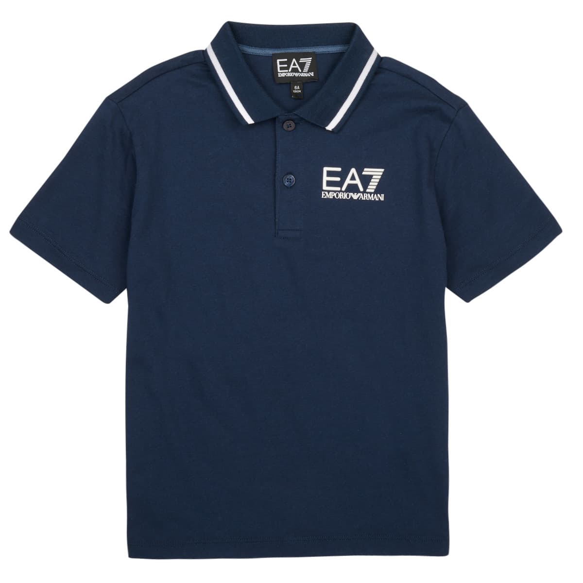 Boys' Polo Shirts EA7 Blue