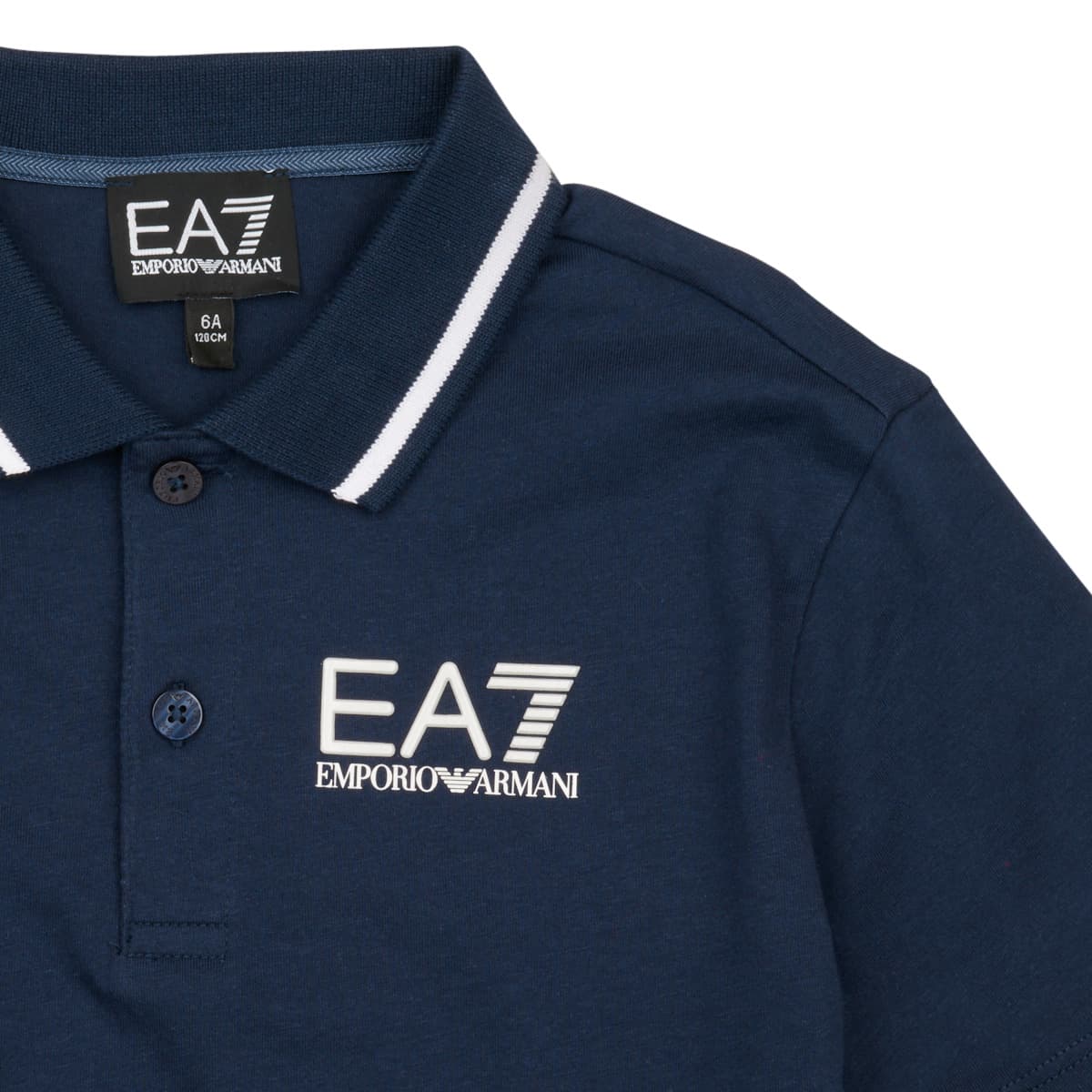 Boys' Polo Shirts EA7 Blue