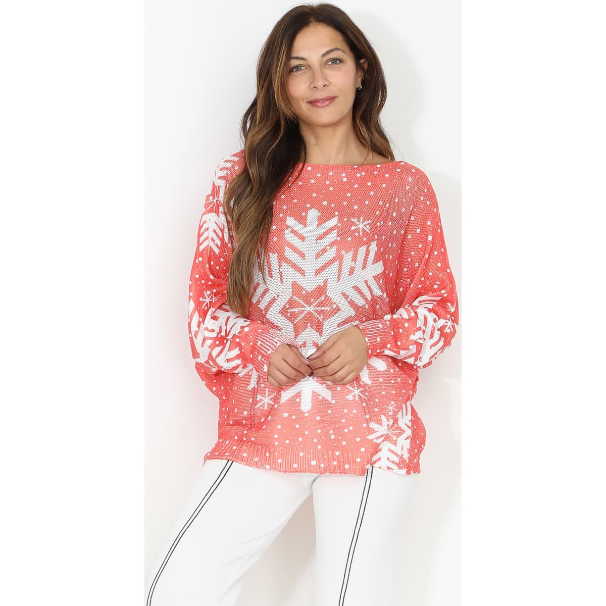 Women's Sweaters La Modeuse Orange