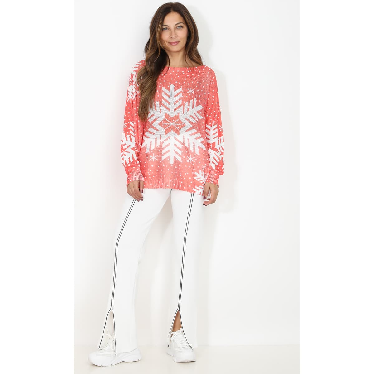 Women's Sweaters La Modeuse Orange