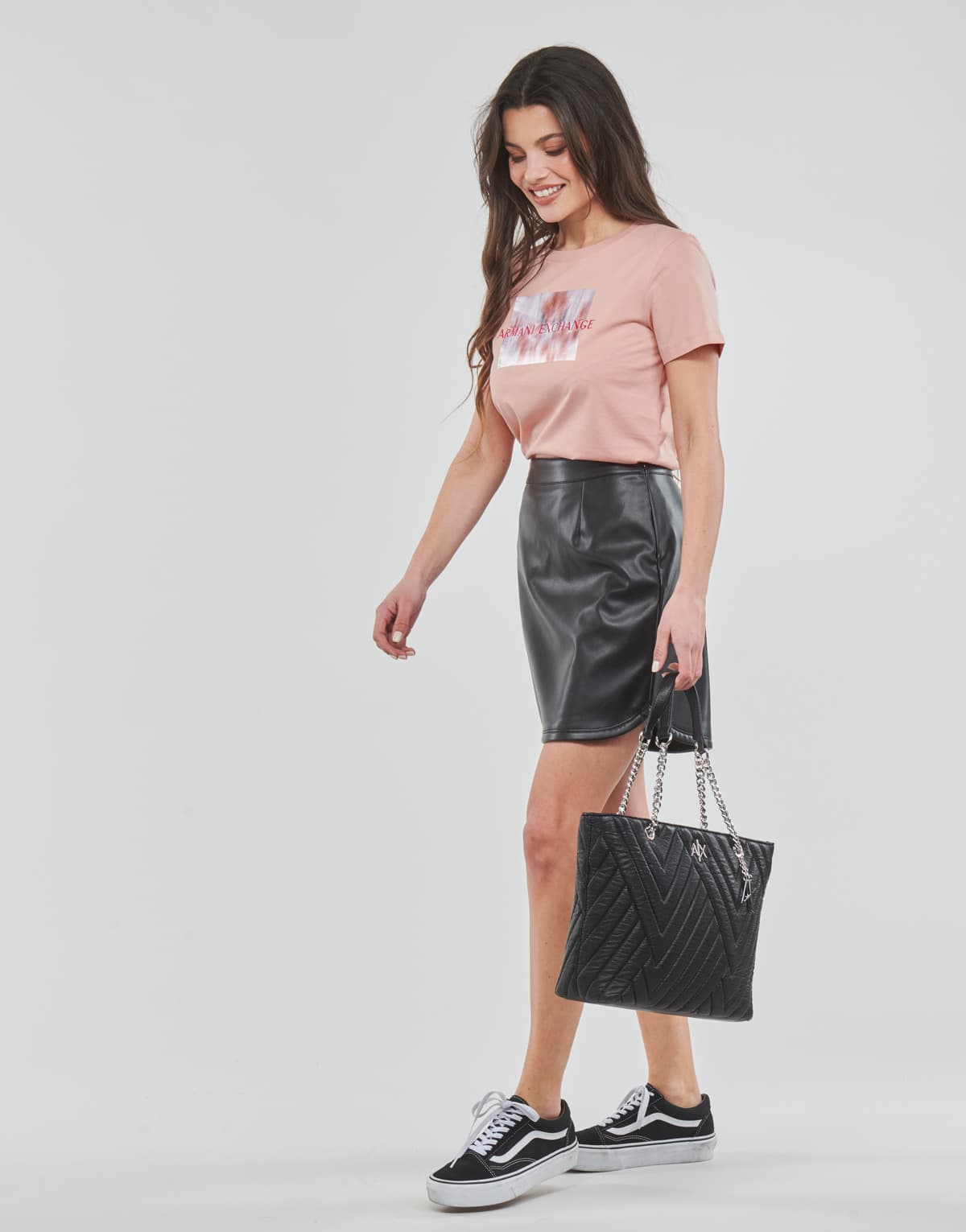 Women's T-Shirts Armani Exchange Pink