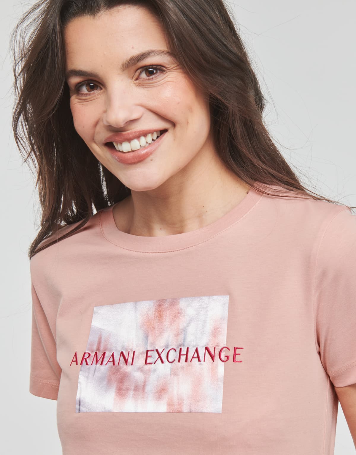 Women's T-Shirts Armani Exchange Pink