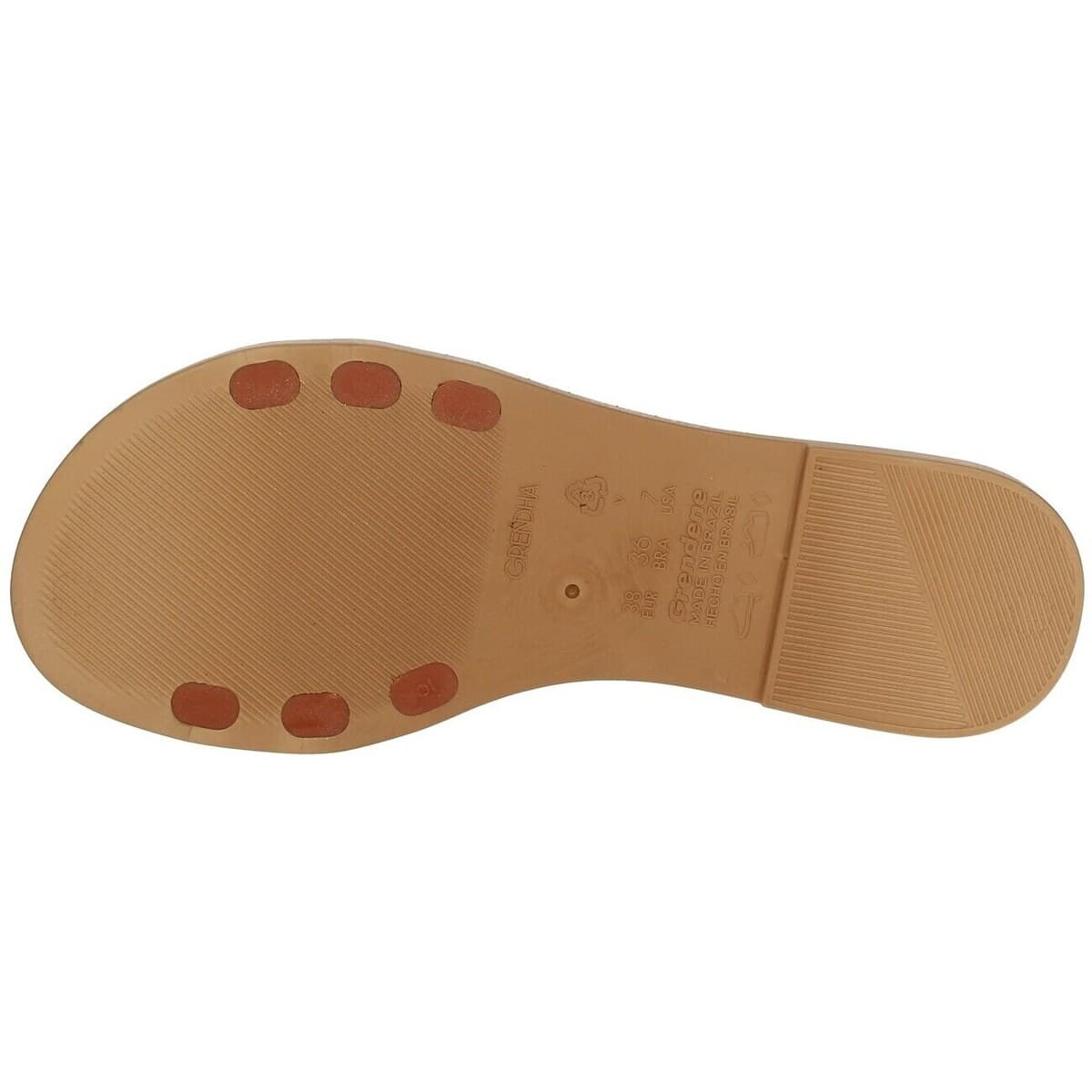 Women's Flip Flops Grendha Brown