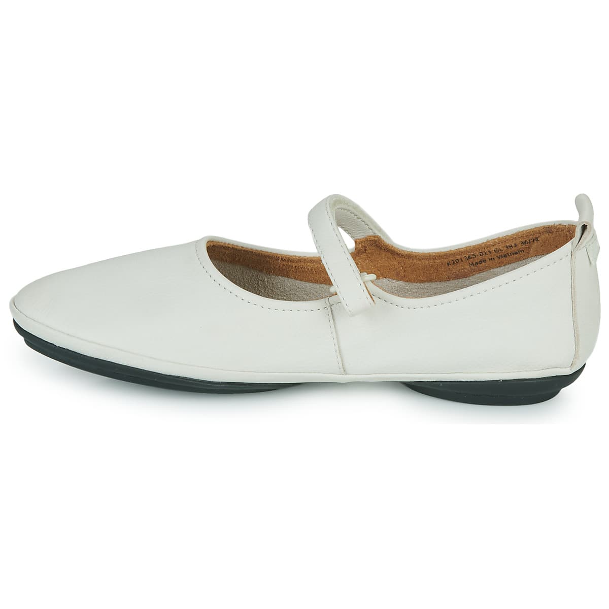 Women's Ballet Flats Camper White
