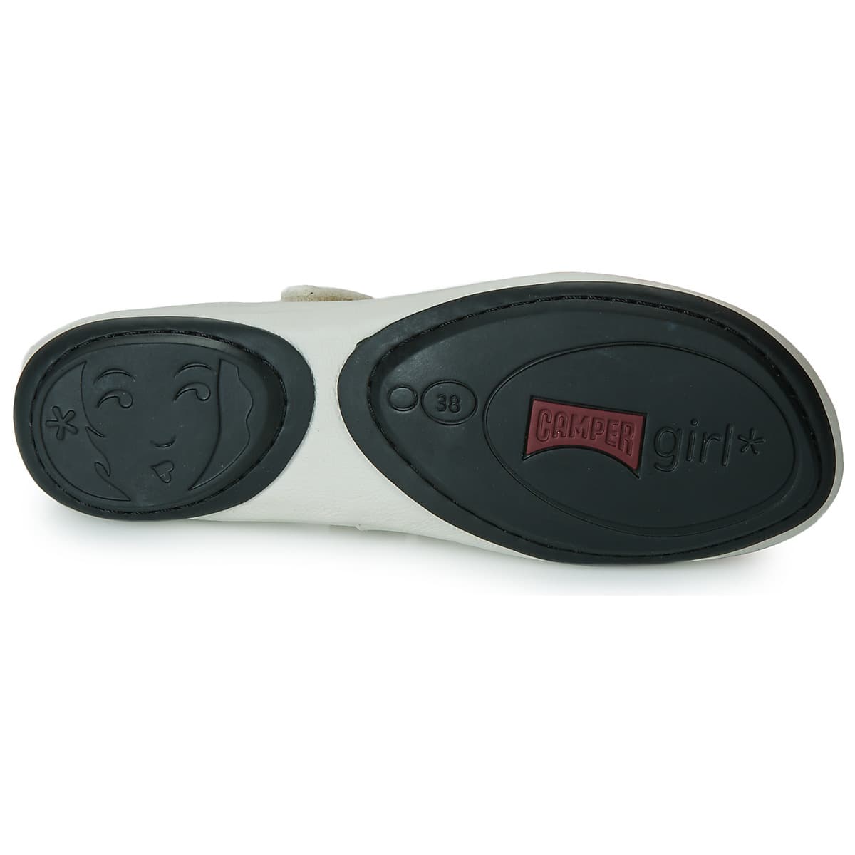 Women's Ballet Flats Camper White