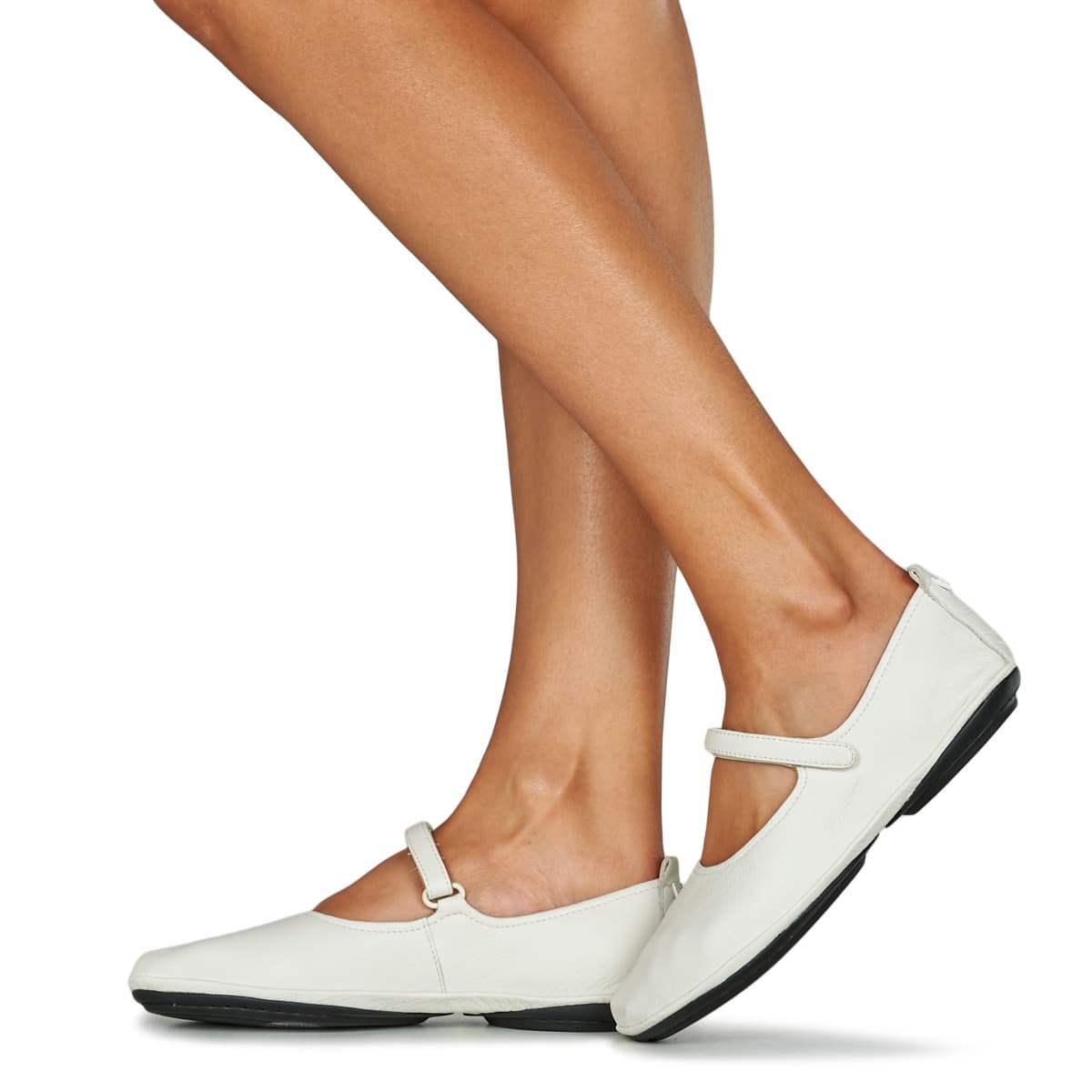 Women's Ballet Flats Camper White
