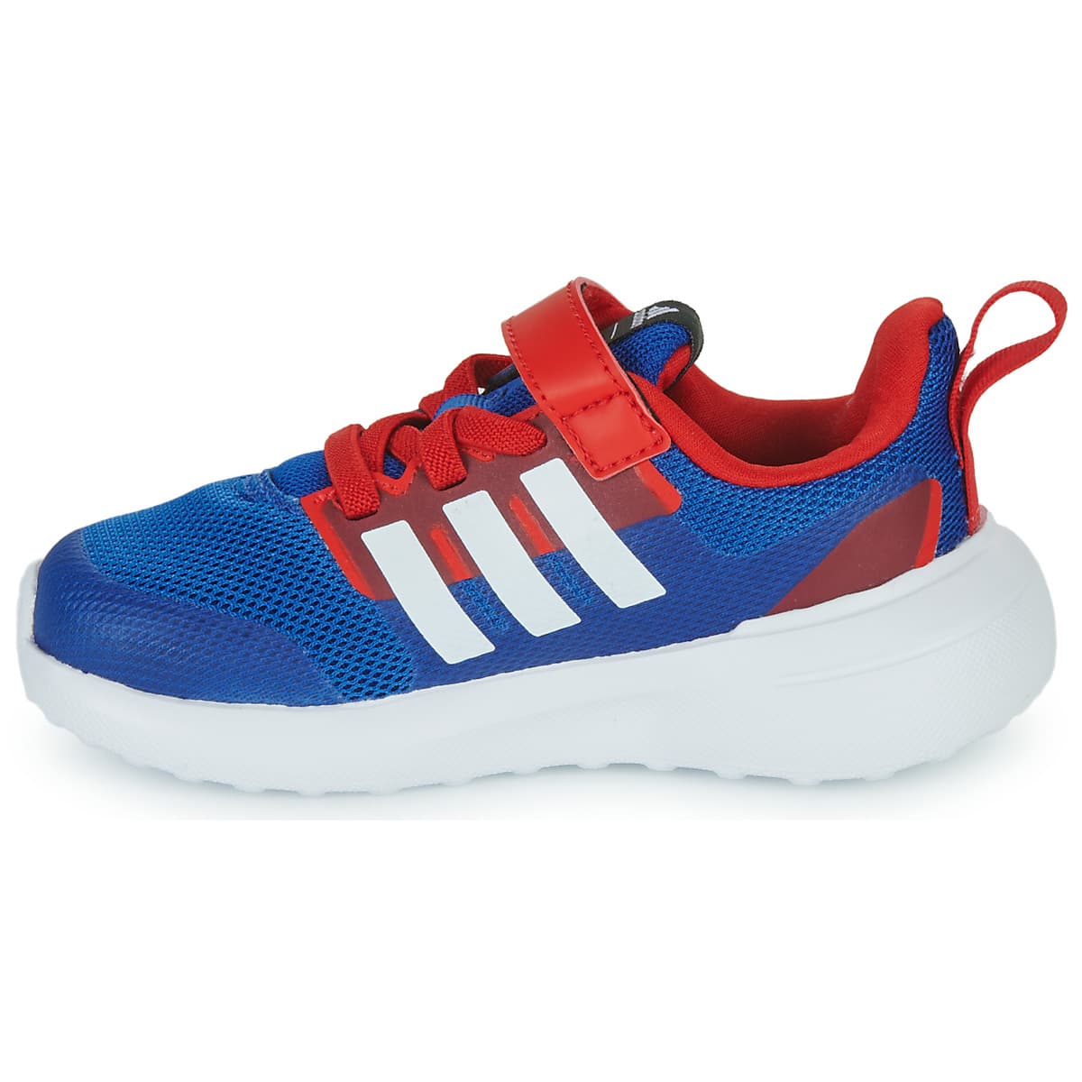 Παιδικό Αθλητικό Παπούτσι για Αγόρι Adidas X Marvel Fortarun 2.0 Spiderman Cloudfoam Sport Running Elastic Lace Top Strap Shoes Χρώματος Μπλε HP9000