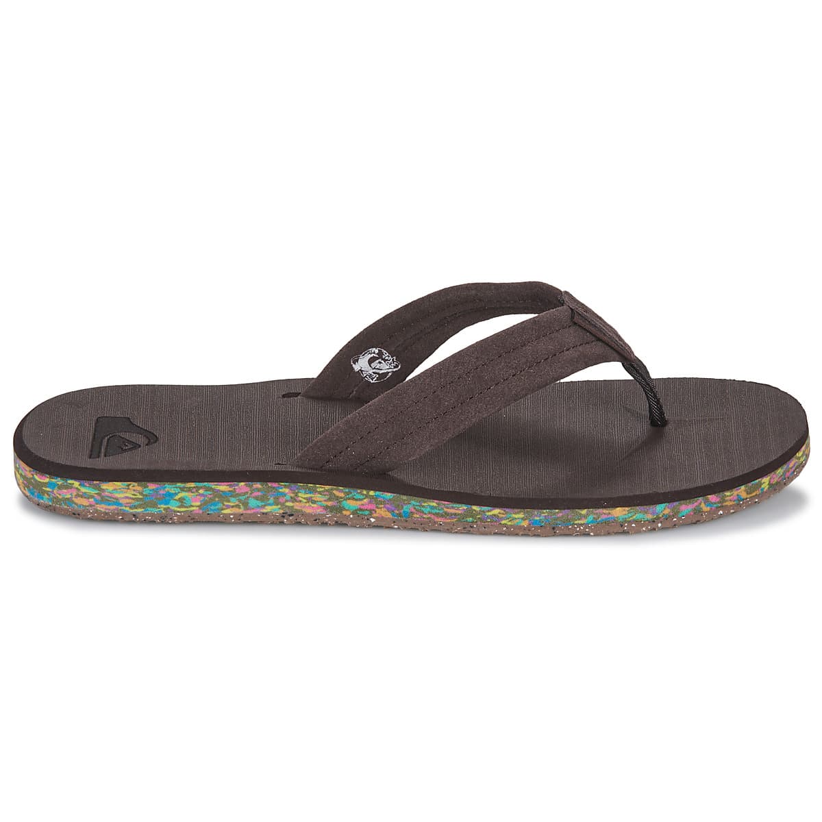 Men's Flip Flops Quiksilver Brown