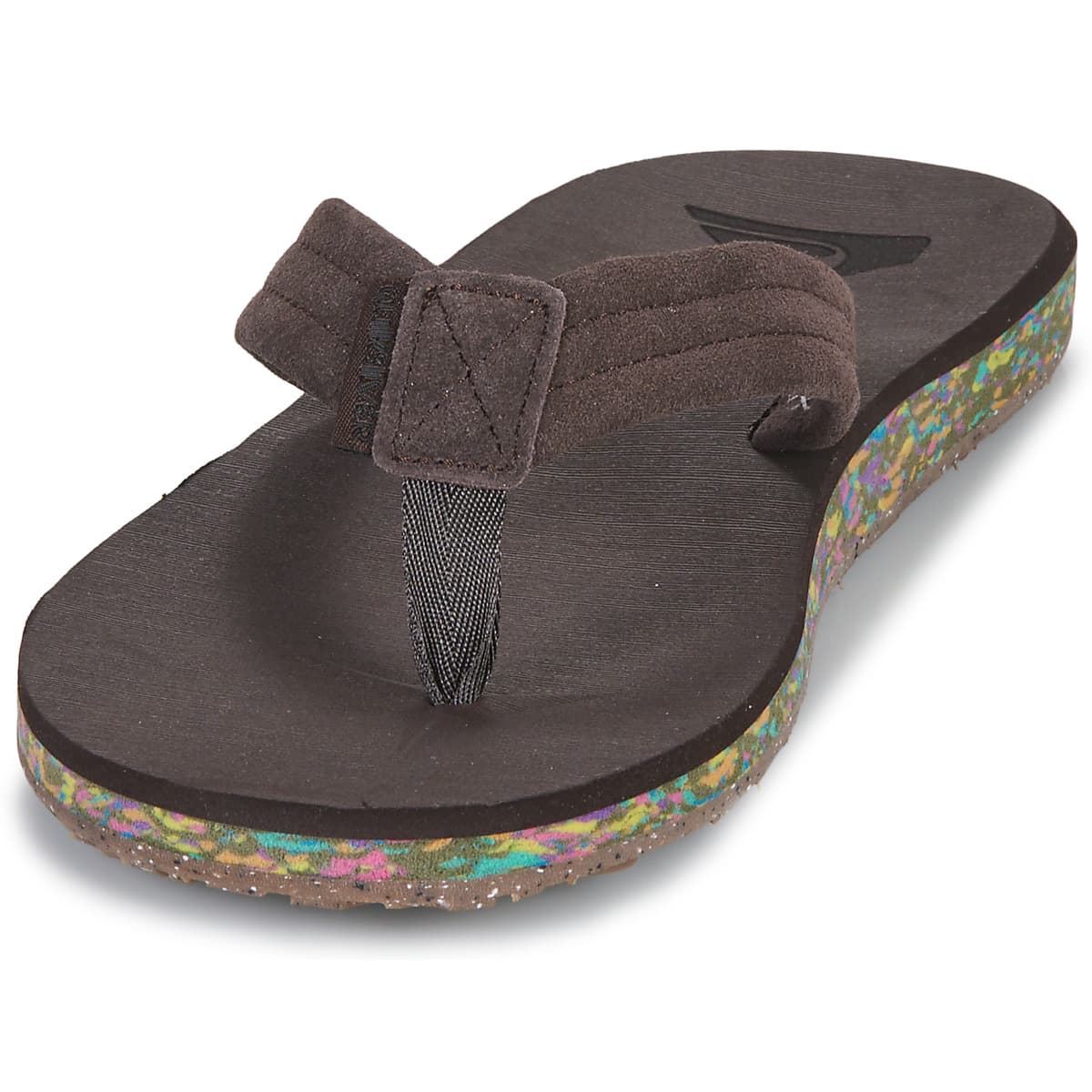 Men's Flip Flops Quiksilver Brown