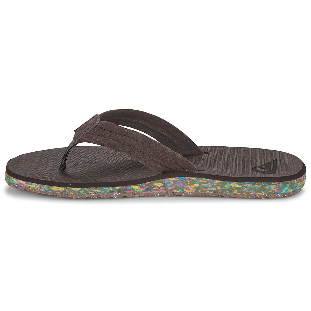 Men's Flip Flops Quiksilver Brown
