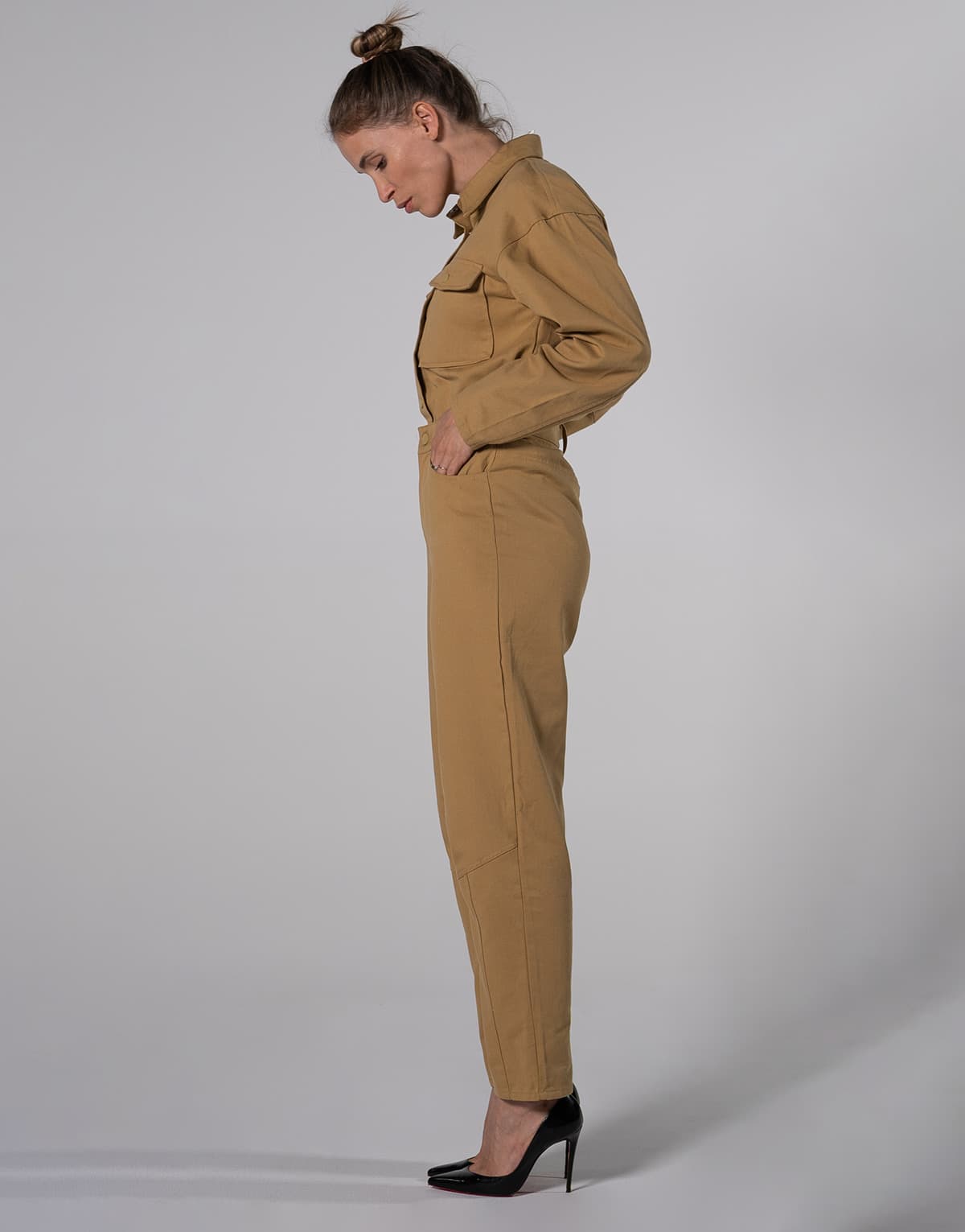 Women's Pants THEAD. Beige