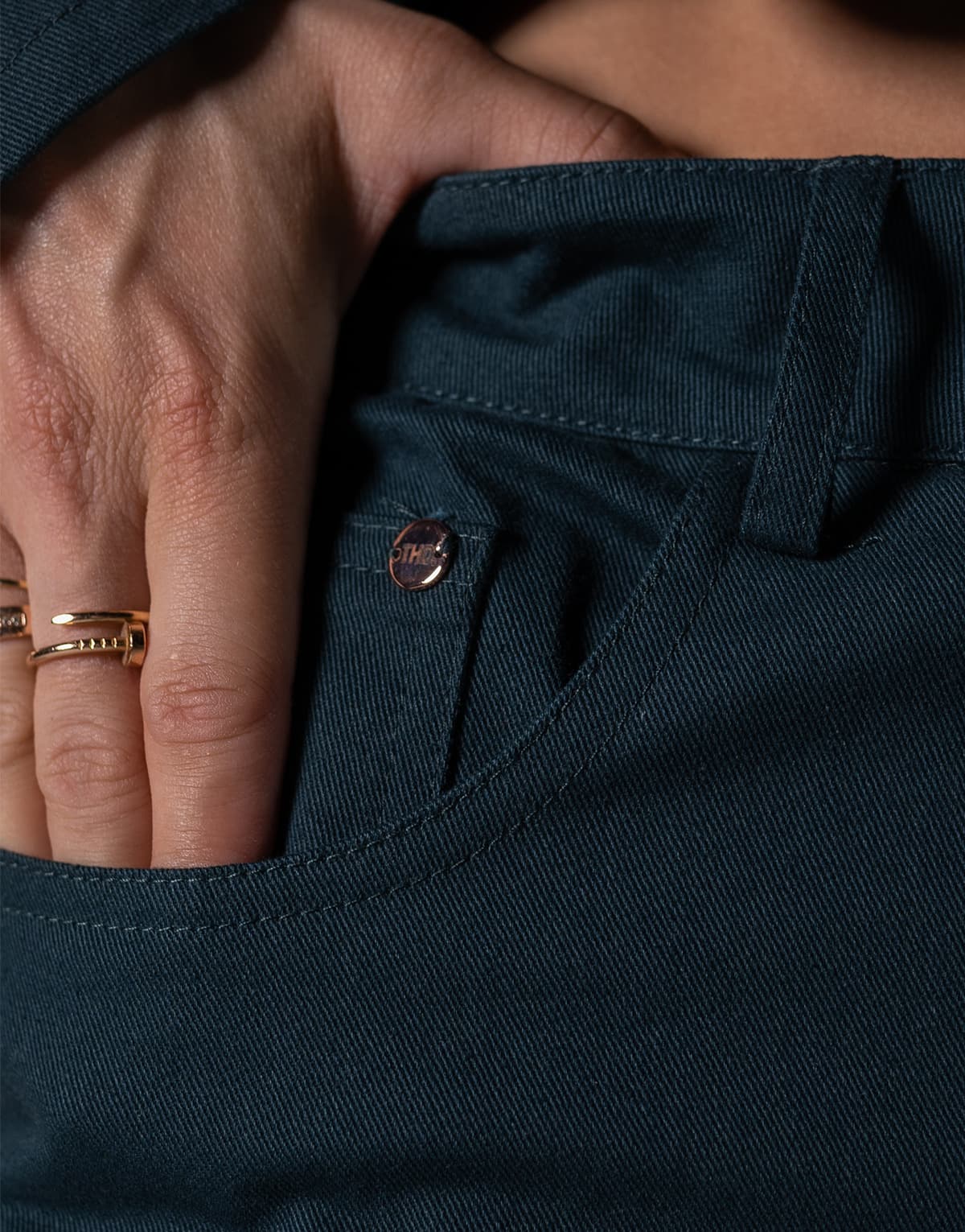 Women's Pants THEAD. Blue