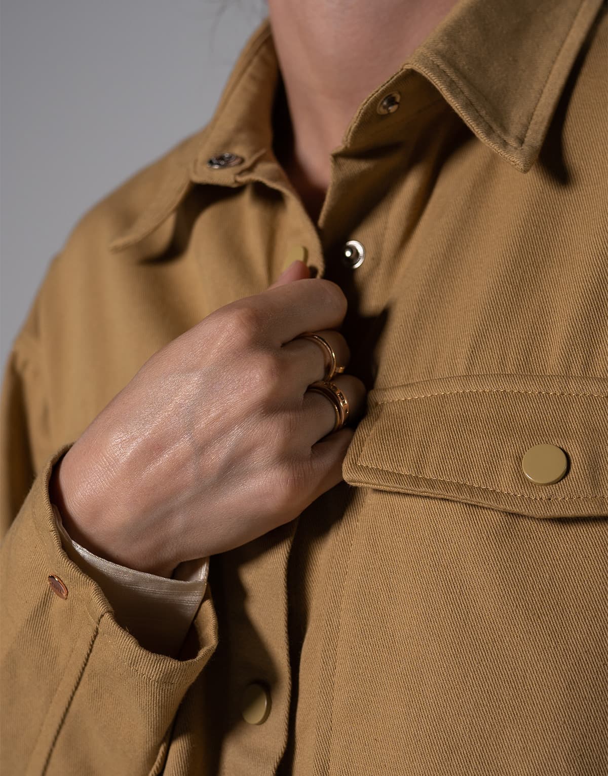 Women's Blazers THEAD. Beige