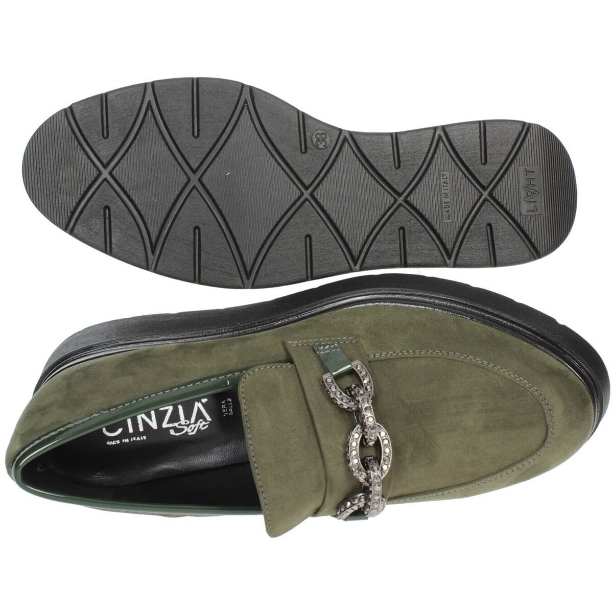 Women's Loafers Cinzia Soft Green