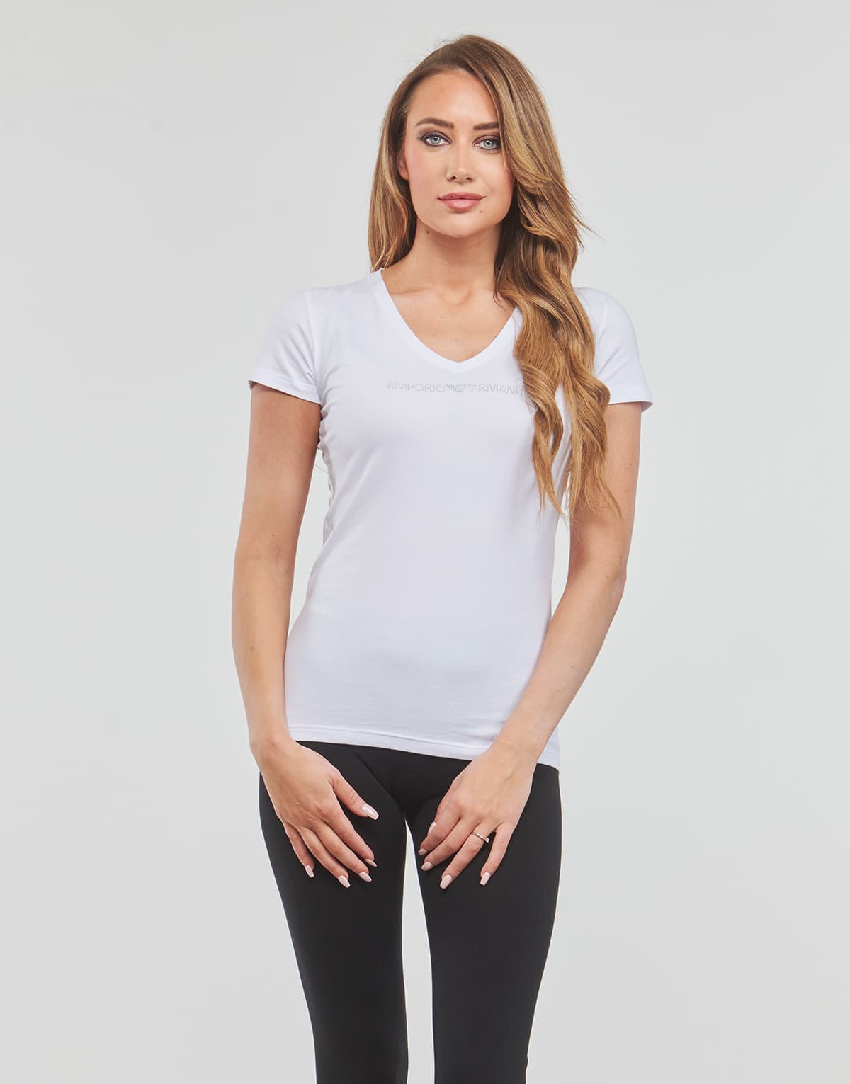 Women's T-Shirts Emporio Armani White