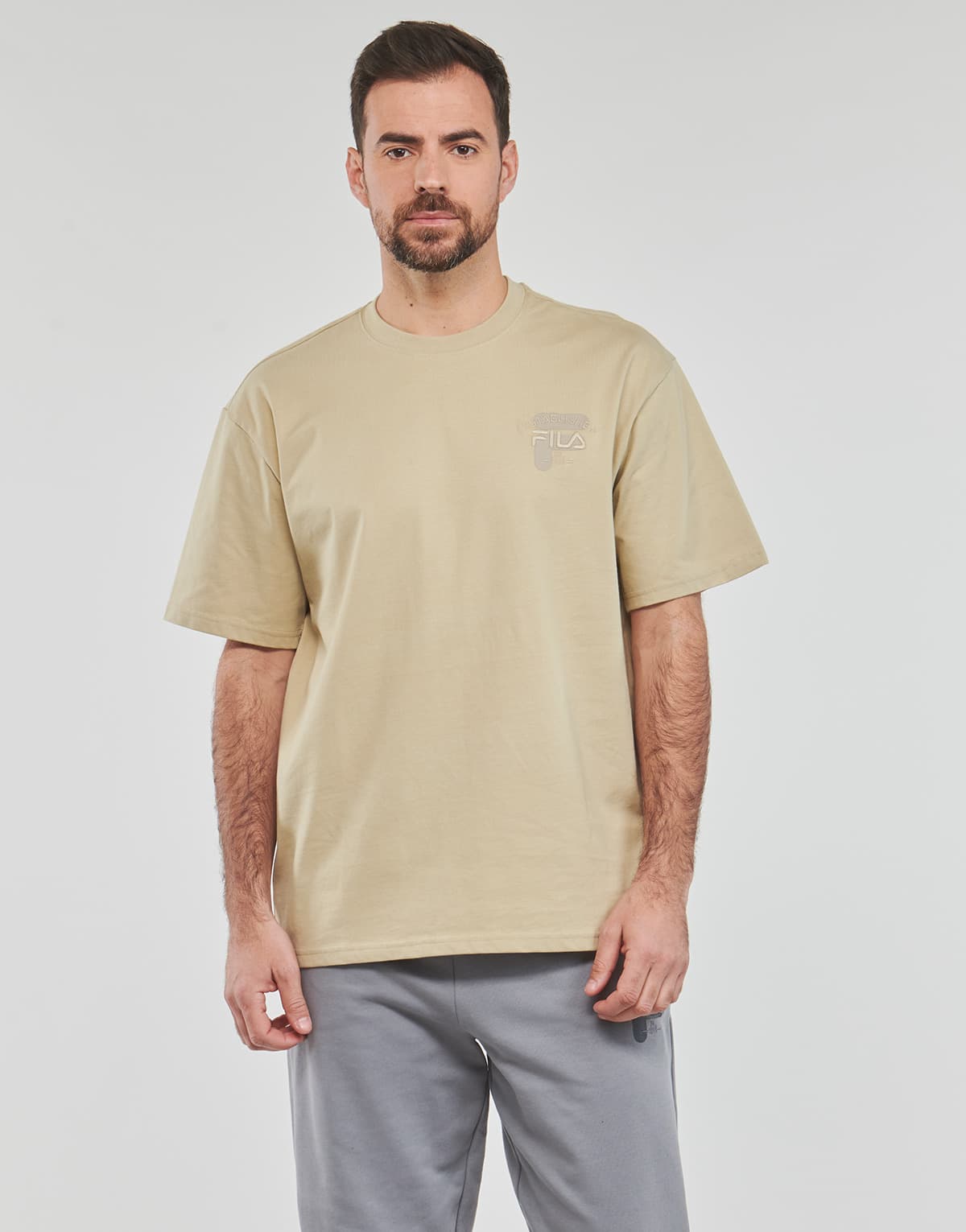 Men's T-Shirts Fila Beige