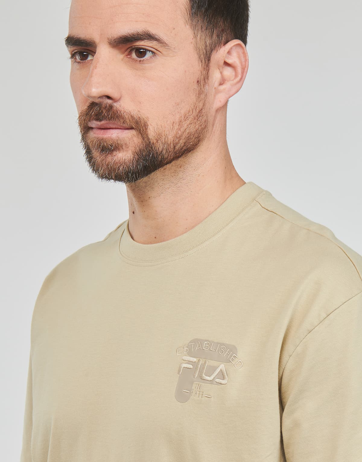 Men's T-Shirts Fila Beige