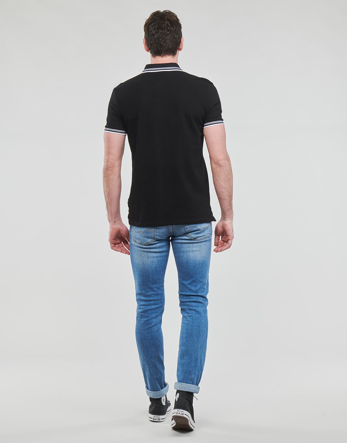 Men's Polo Shirts Kaporal Black