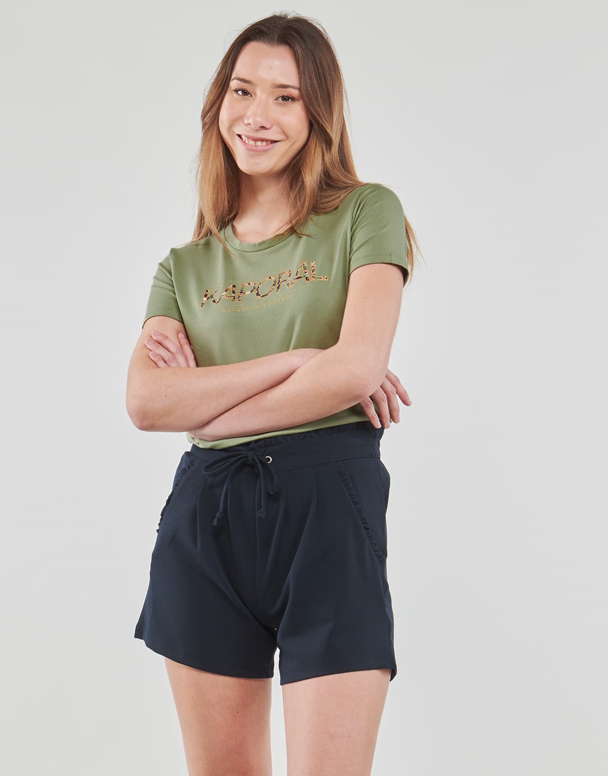 Women's T-Shirts Kaporal Khaki