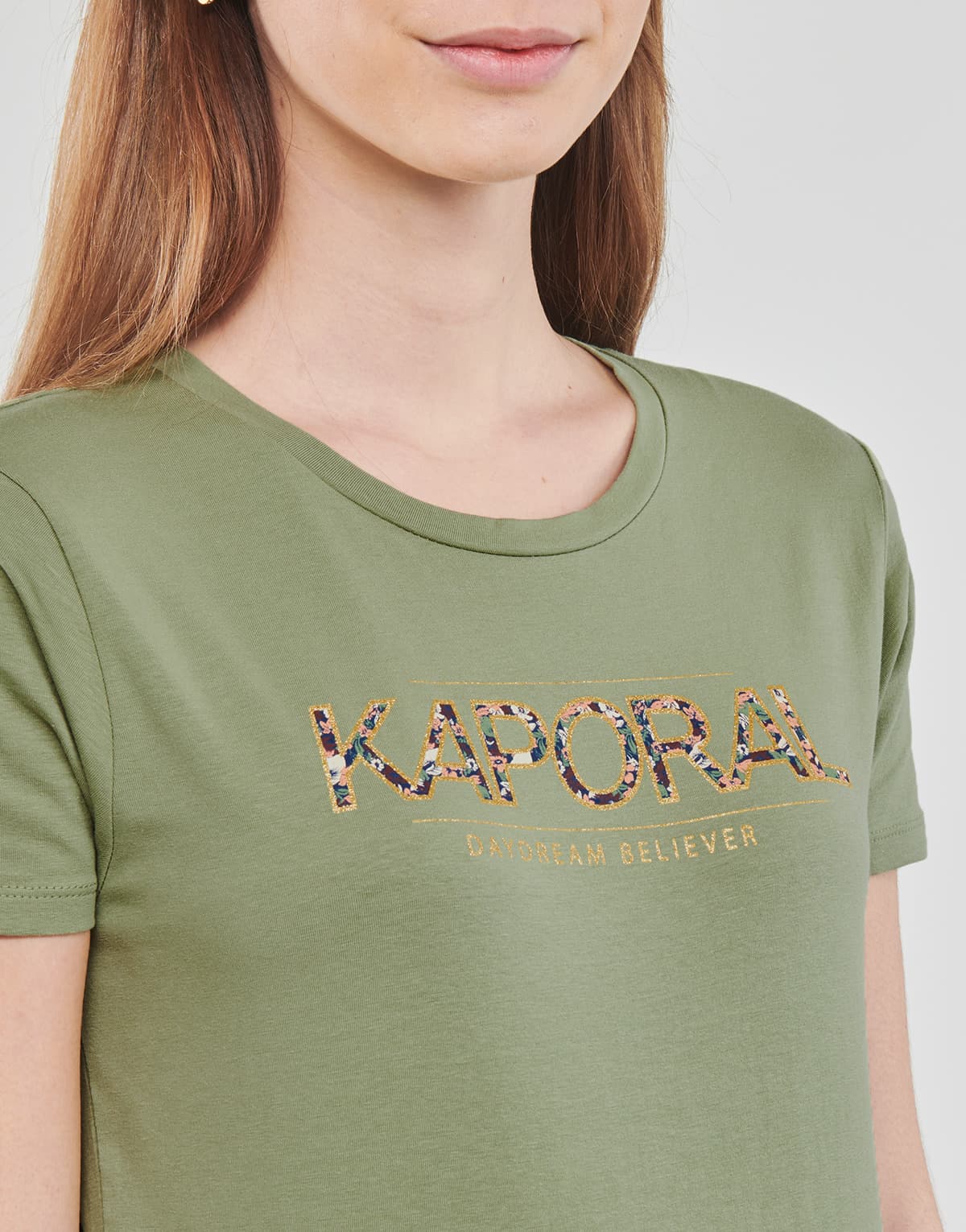 Women's T-Shirts Kaporal Khaki